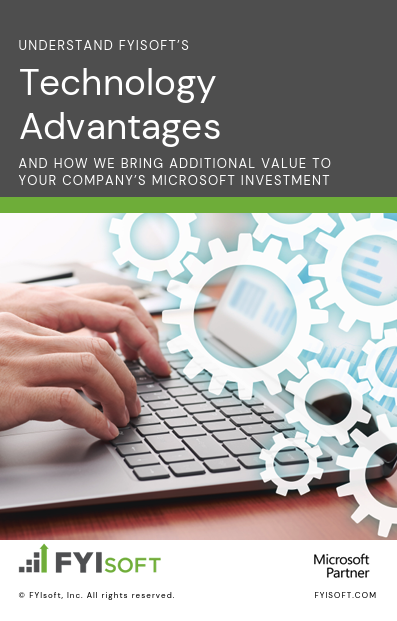 FYIsoft's Technology Advantages for Microsoft Whitepaper - FYIsoft